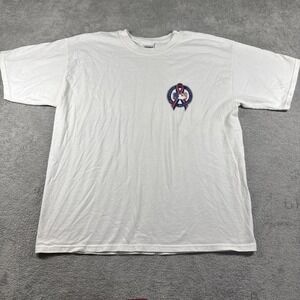 VTG RARE MAJOR LEAGUE BASEBALL NYPD FDNY YANKEES 9/11 SEPT 11 TRIBUTE SHIRT XL